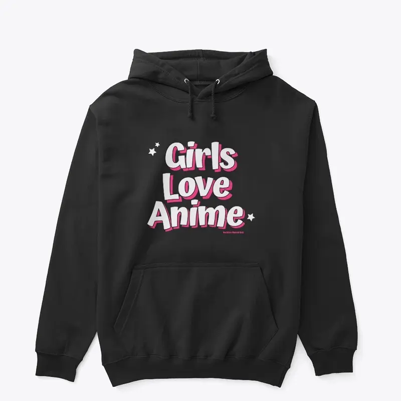 Girls Love Anime Black