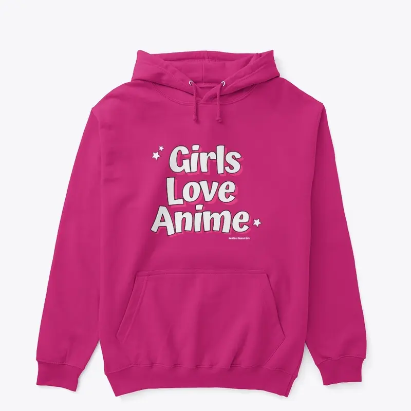 Girls Love Anime Hot Pink