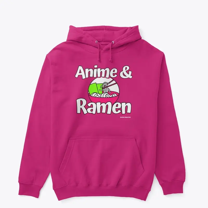 Anime & Ramen Hot Pink