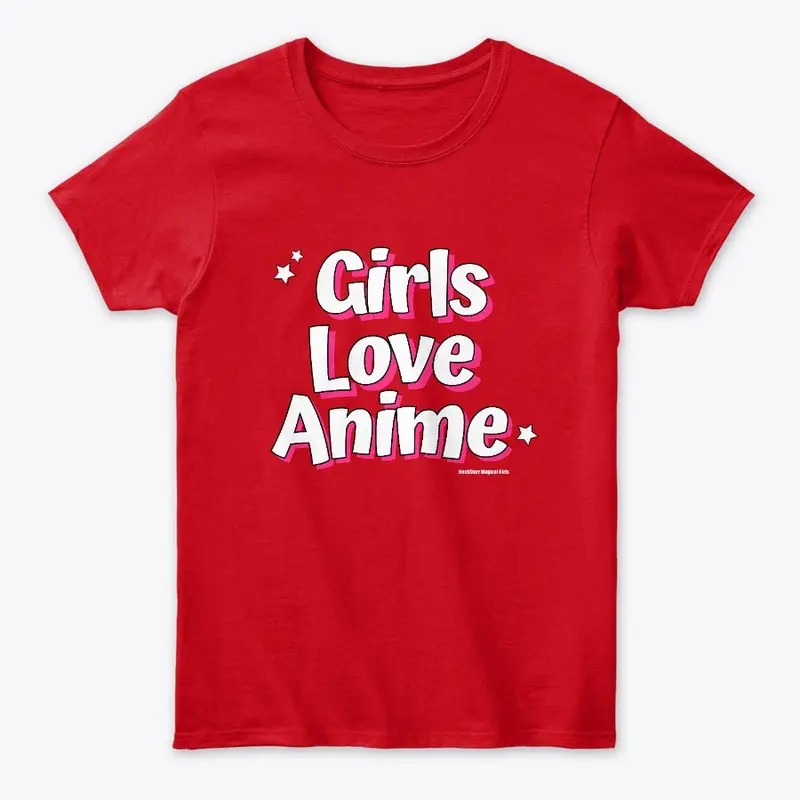 Girls Love Anime Red